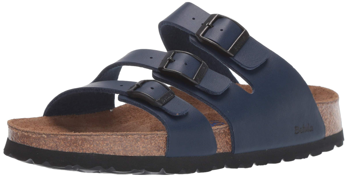 Birkenstock Betula Licensed Leo Soft Navy Birko-Flor™ EU 40 (US Women's 9-9.5) Narrow