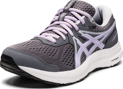 ASICS Women's, Gel-Contend 7 Running Shoe - Wide Width 12 Wide Metropolis/Murasaki