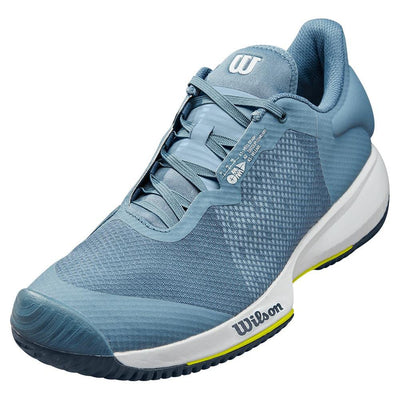 WILSON KAOS Swift Mens Tennis Shoes - China Blue/Wht/Sulfr Spg - Size 11