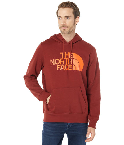 THE NORTH FACE Men's Half Dome Pullover Hoodie (Standard and Big Size), Brick House Red, X-Large