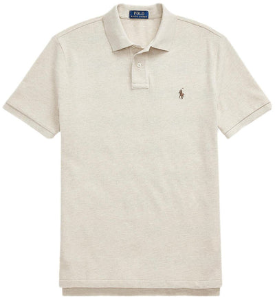 POLO RALPH LAUREN Men's New Classic Fit Polo Shirt XX-Large (Spring/Summer 2022) Exp Dune Tan Heather