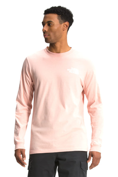 THE NORTH FACE Box NSE Long Sleeve Tee Evening Sand Pink XL