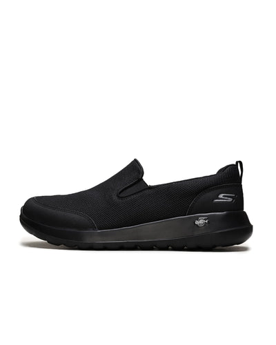 Skechers Men's Go Max Clinched-Athletic Mesh Double Gore Slip on Walking Shoe 16 Black