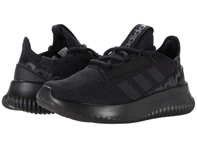 adidas Kaptir 2.0 Running Shoes, Black/Black/Carbon, 3 US Unisex Little Kid