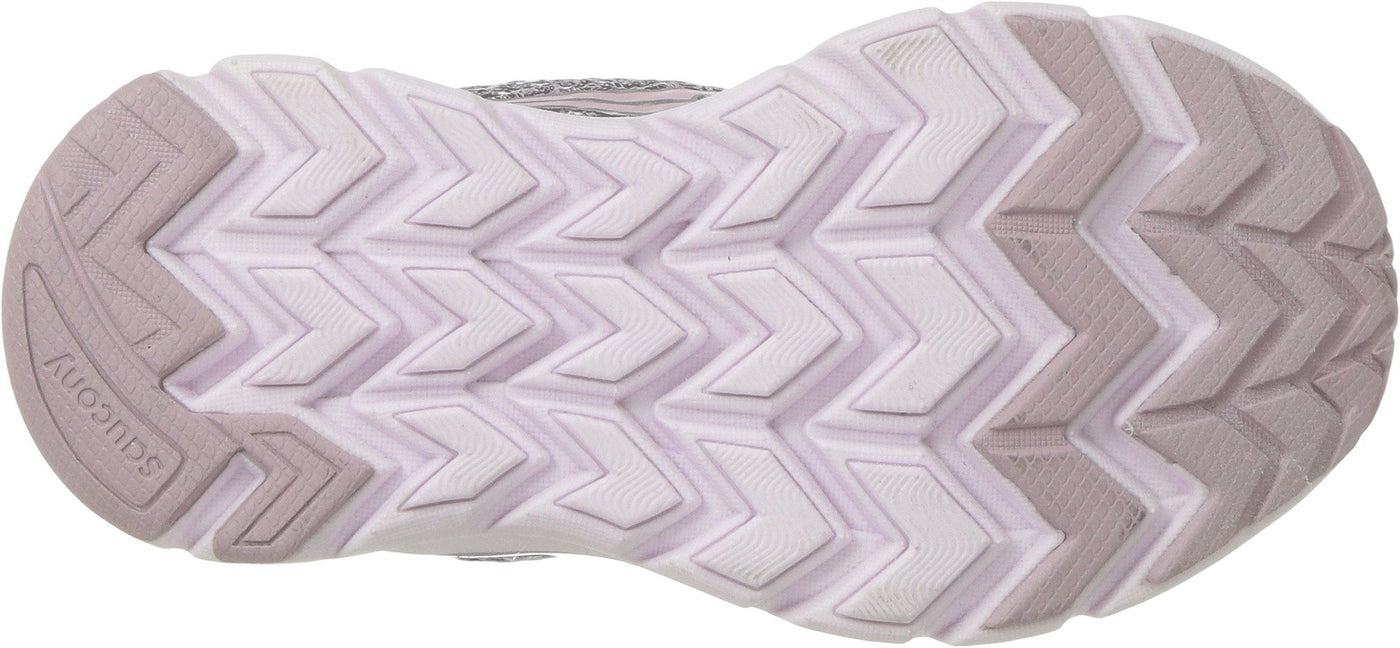 Saucony Girls' Liteform Feel Sneaker, Blush, 12 Wide US Little Kid