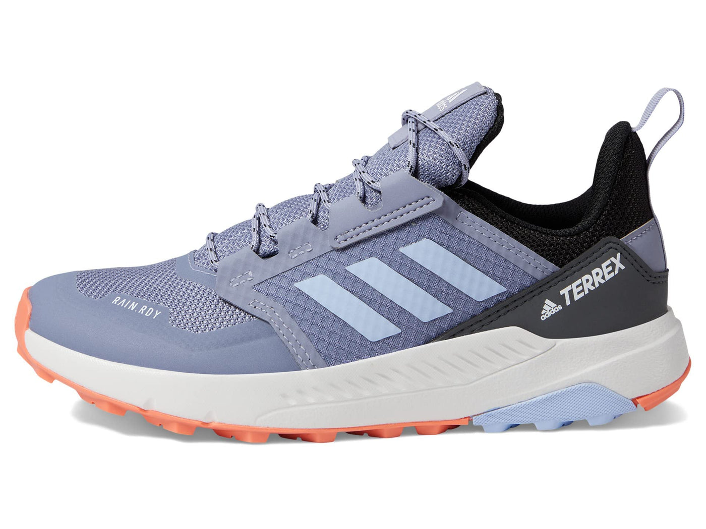 adidas Girl's Terrex Trailmaker Rain.RDY Hiking Shoes (Little Kid/Big Kid) Silver Violet/Blue Dawn/Black 2 Little Kid M