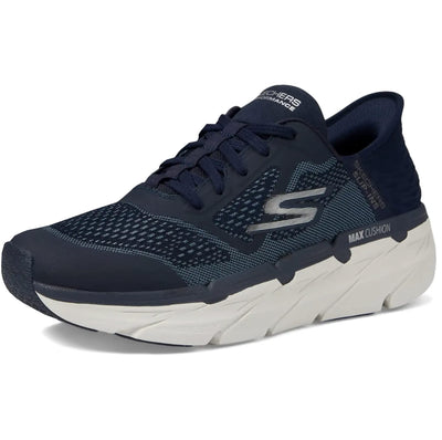 Skechers Men's Max Cushioning Slip-ins-Athletic Workout Running Walking Shoes with Memory Foam Sneaker 10.5 X-Wide Navy