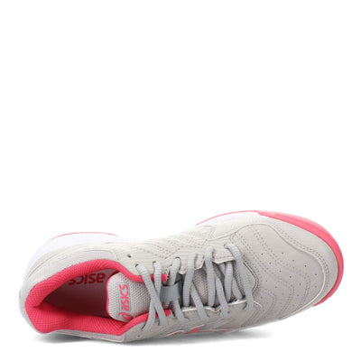 ASICS Women's Gel-Dedicate 6 Tennis Shoes 12 Oyster Grey/Pink Cameo