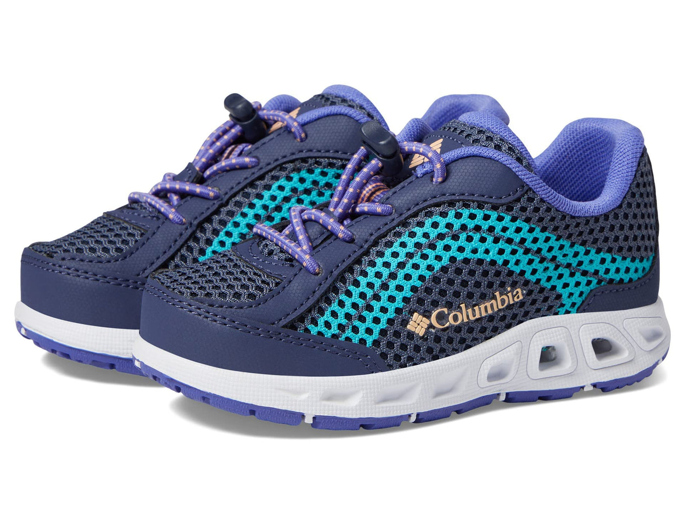 Columbia Drainmaker™ IV (Toddler/Little Kid/Big Kid) Nocturnal/Geyser 7 Big Kid M