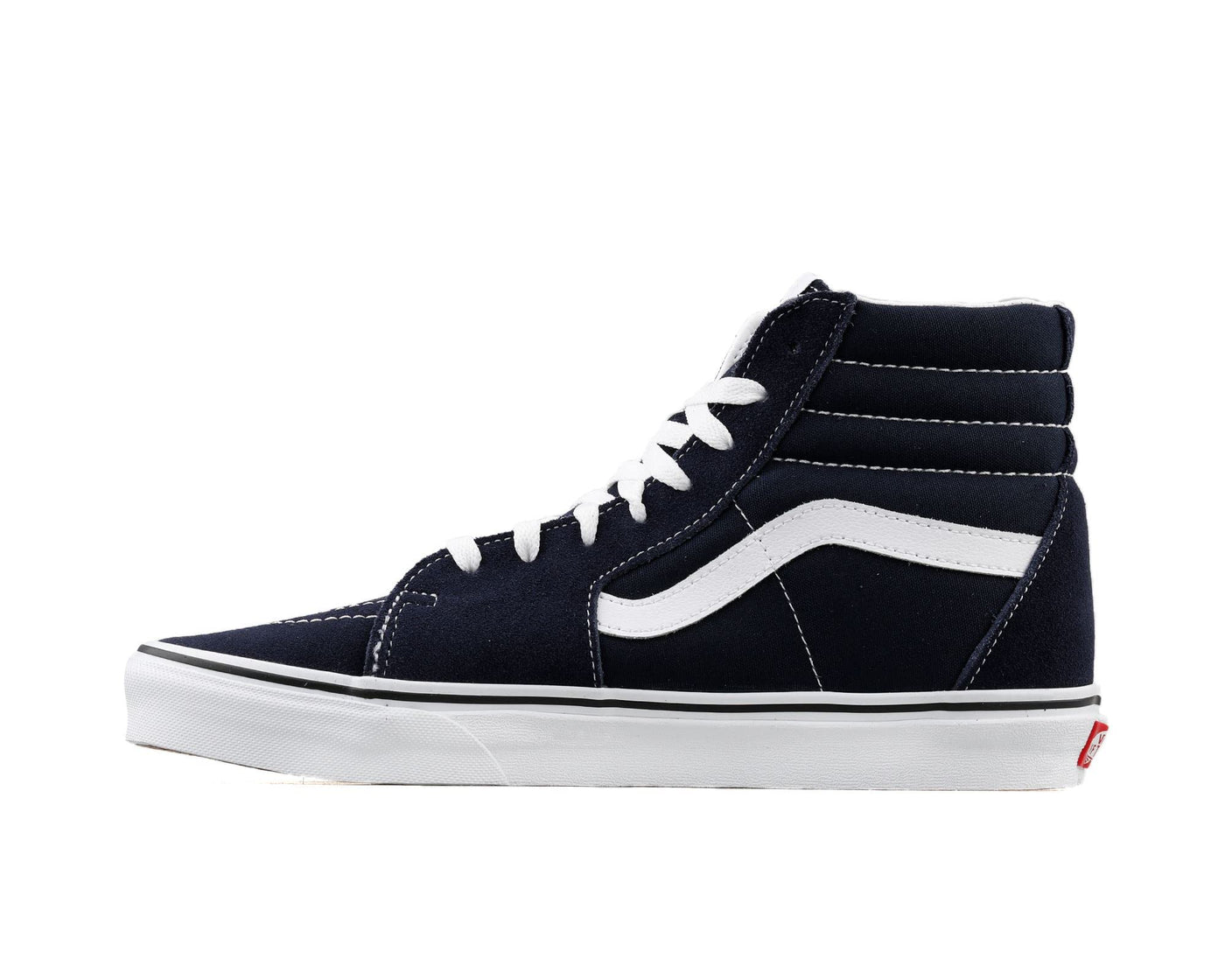 Vans Men's Sk8 Hi Sneaker, Parisian Night/True White, Size 10.5