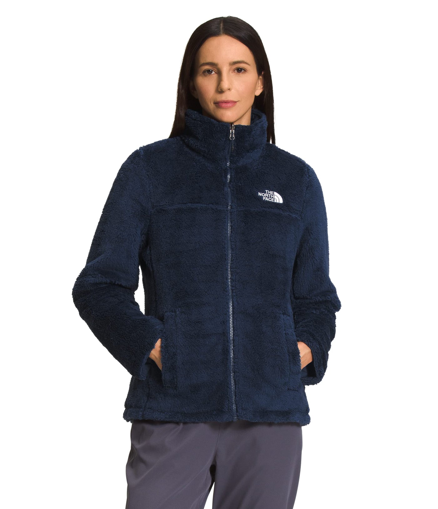 THE NORTH FACE Mossbud Insulated Reversible Womens Jacket Summit Navy Sz M