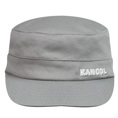 Kangol Cotton Twill Army Cap - Dark Lichen/XXL Small Silver