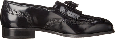 Florsheim Lexington Wingtip Tassel Slip-On Black 11.5 D (M)