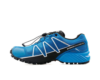 Salomon Men's Speedcross 4 GORE-TEX Trail Running Shoes 8.5 Blue Sky Diver Indigo Bunting Black