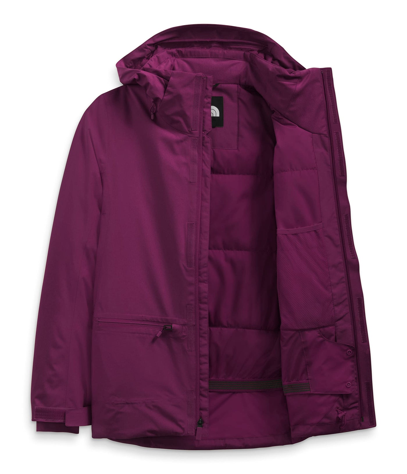 THE NORTH FACE Women's Gatekeeper Insulated Ski Jacket (Standard and Plus Size), Pamplona Purple Heather, Large