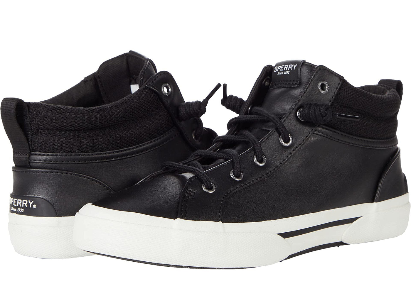 Sperry Pier Wave High-Top 6 Black