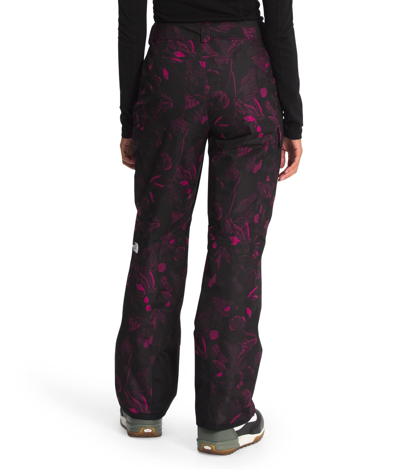 THE NORTH FACE Women's Freedom Insulated Pant (Standard and Plus Size), Roxbury Pink Halftone Floral Print, XX-Large Regular