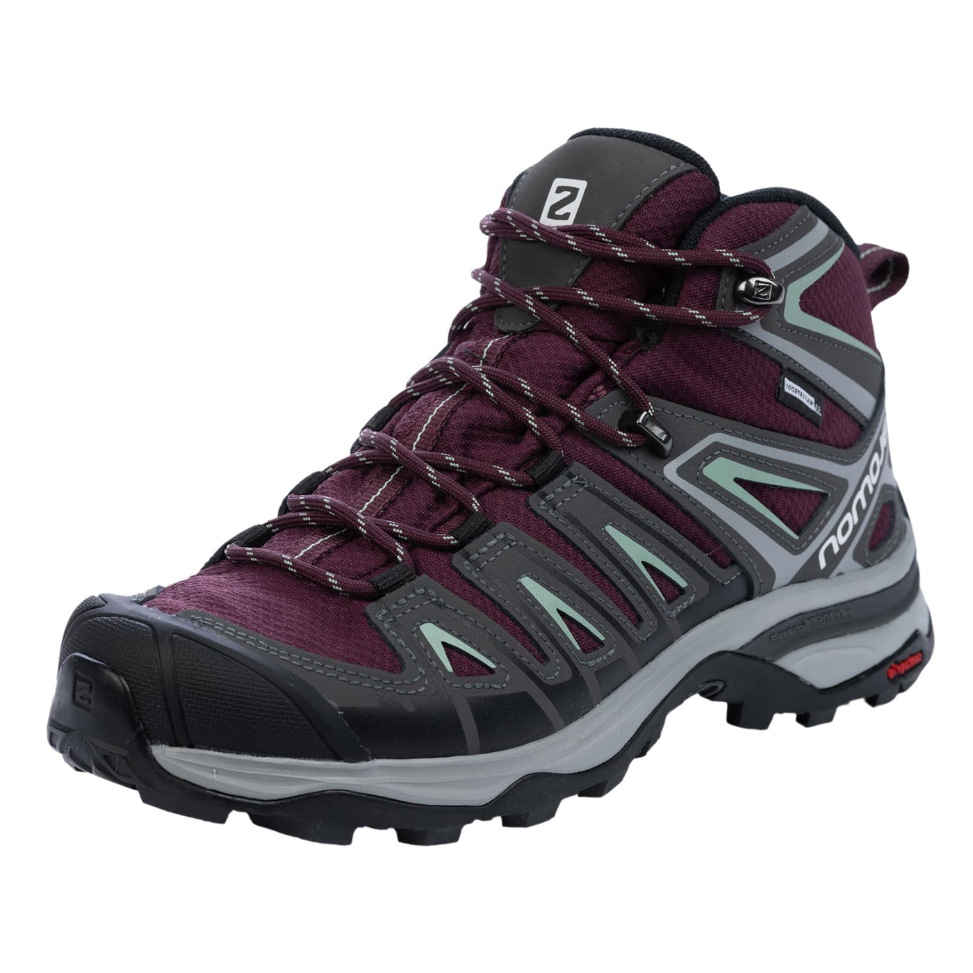 Salomon Women's X Ultra Pioneer Mid Climasalomon Waterproof Hiking Boot 11 Wine Tasting/Magnet/Granite Green