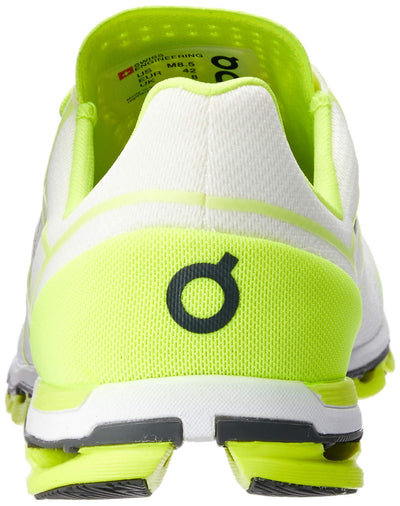 ON Running Men's Cloudflash Speed Shoe Neon/White Size 11