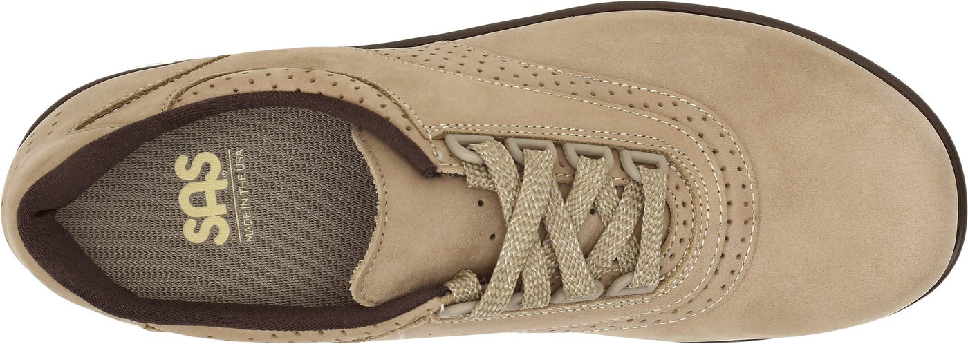 SAS Women's, Walk Easy Walking Shoe Beige 6.5 W