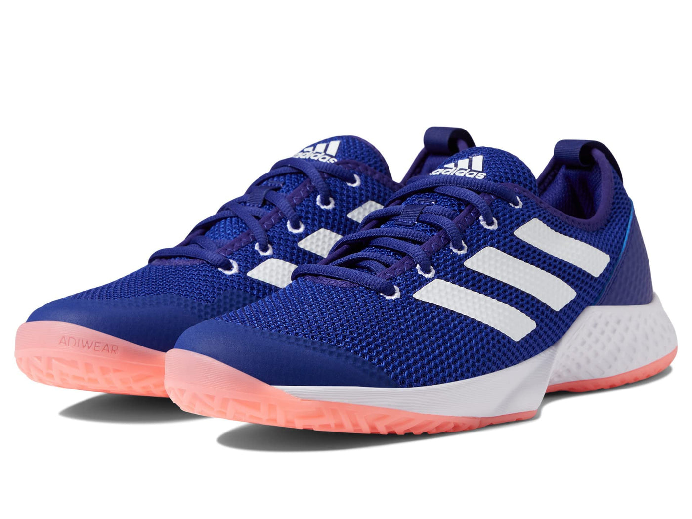 adidas Courtflash Legacy Indigo/White/Acid Red 8 B (M)