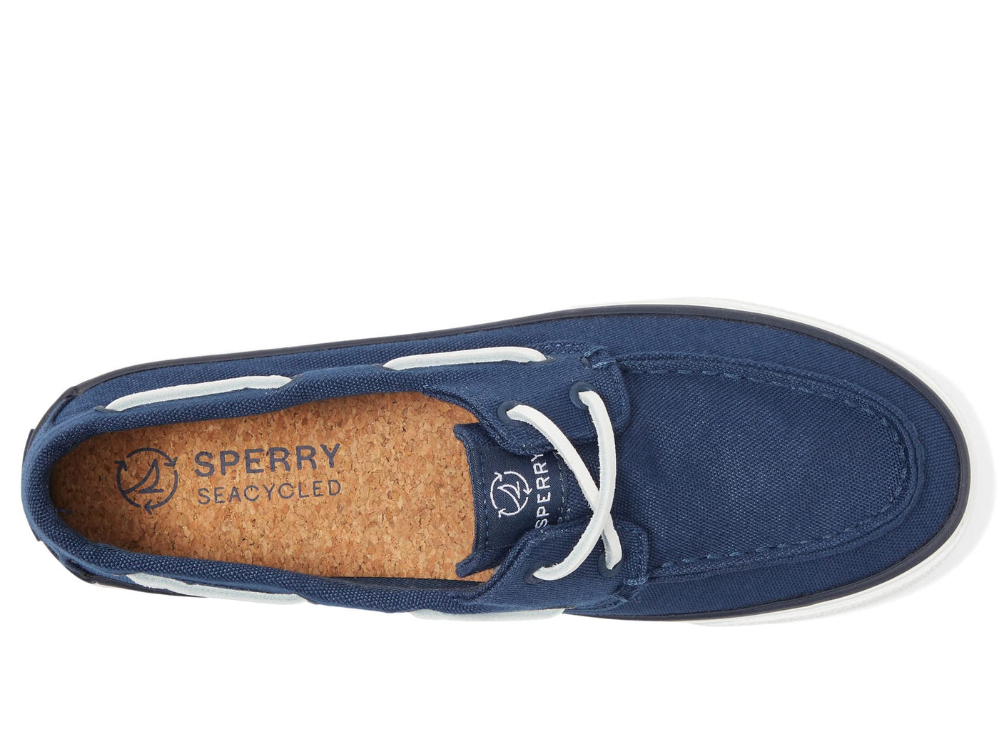 Sperry mens Bahama 2.0 Core Boat Shoe, Navy, 8.5 US