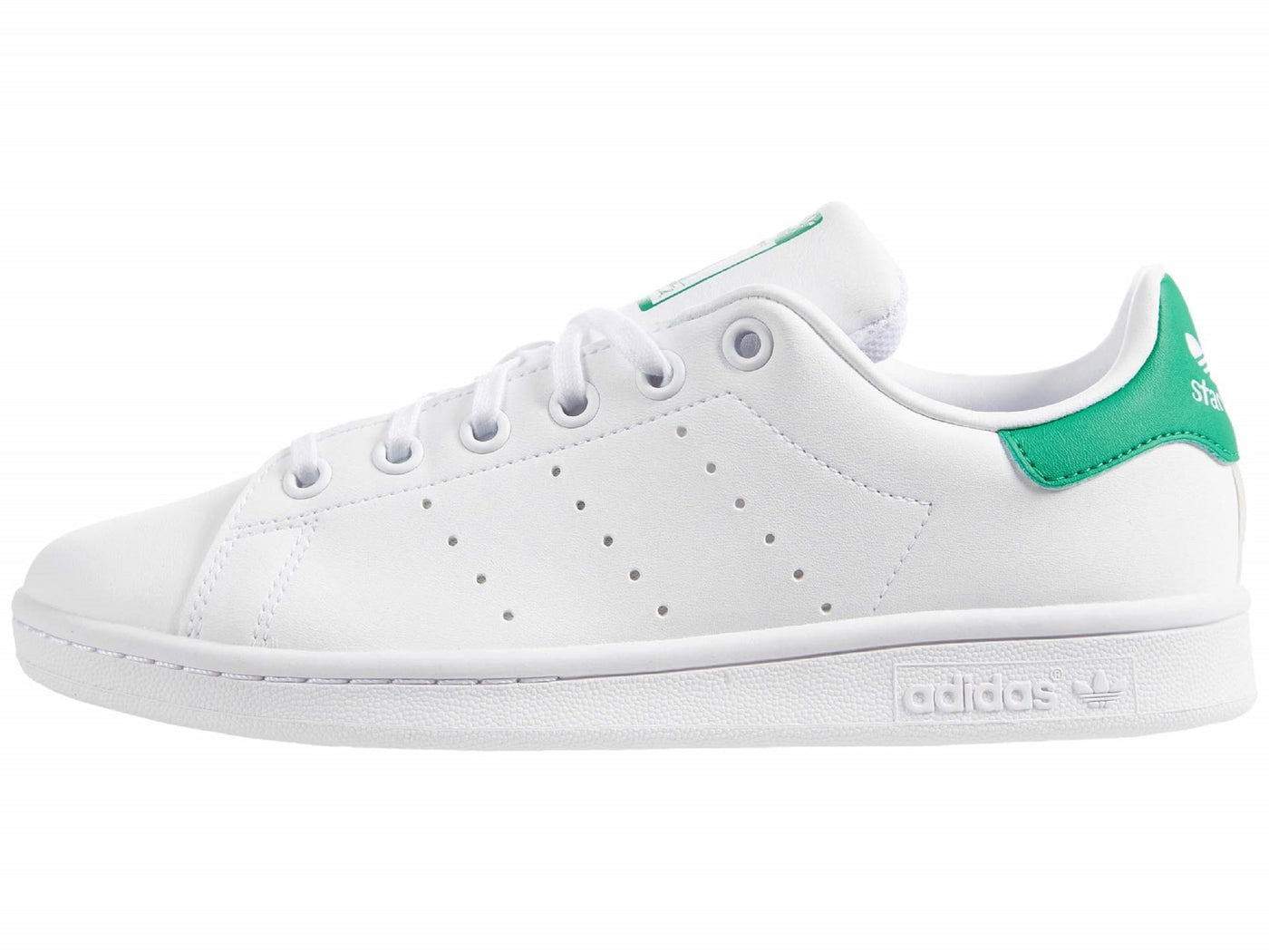 adidas Kids' Stan Smith (End Plastic Waste) 5 Big Kid White/White/Green