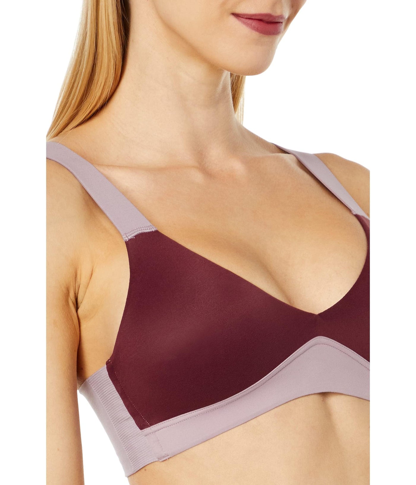 SPANX Bra-Llelujah!® Unlined Bralette Sangria/Violet Umber SM