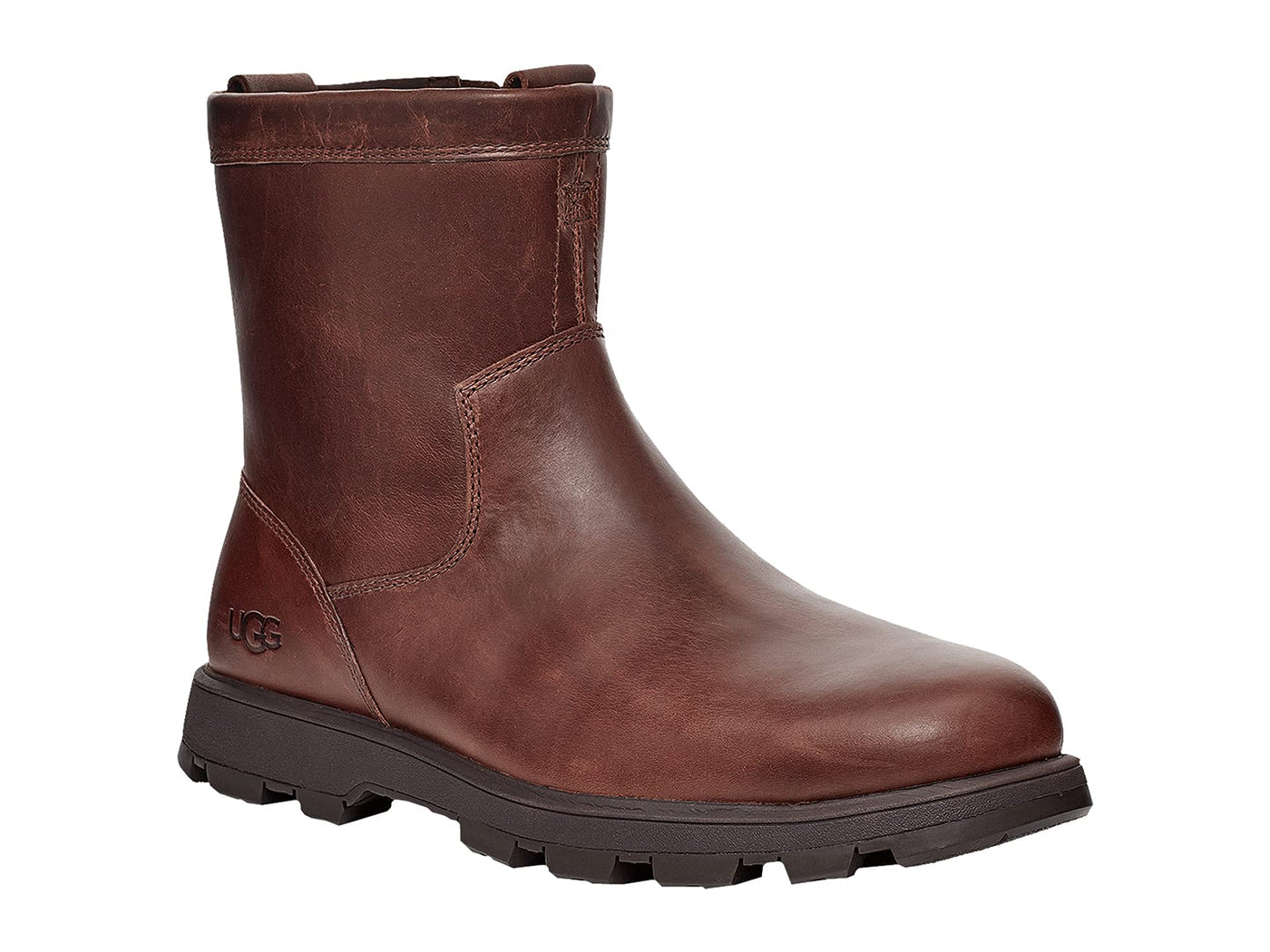 UGG Men's Kennen Fashion Boot 10 Chestnut Leather