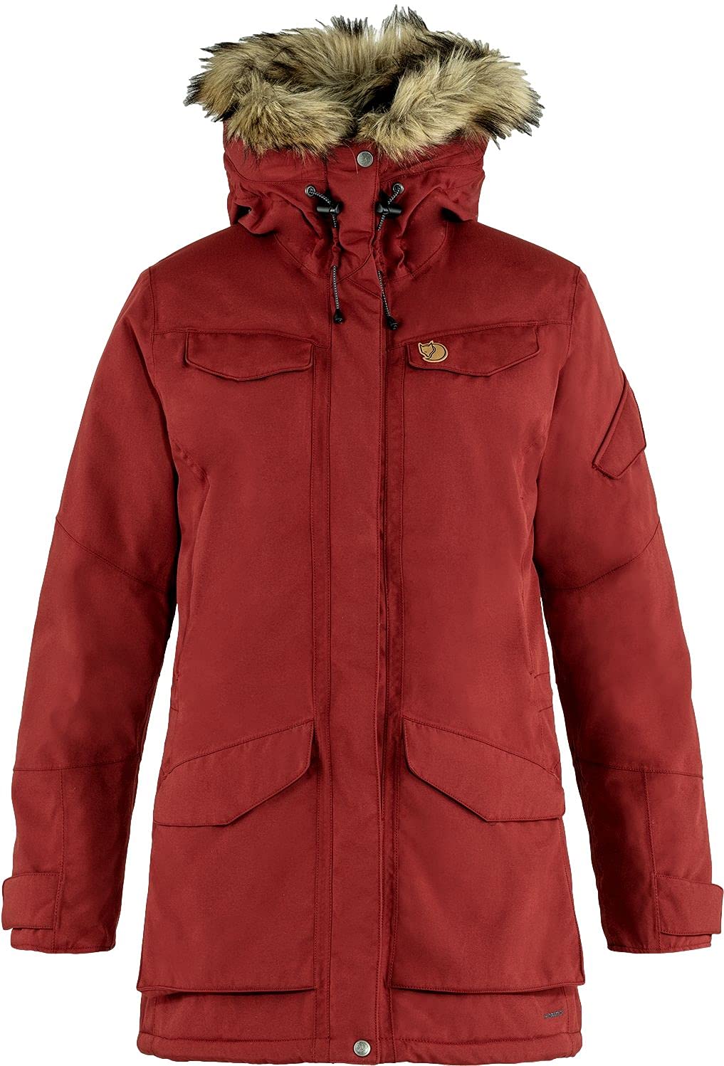 Fjallraven Nuuk Parka - Women's Red Oak Small