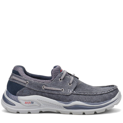 Men's Skechers, Arch Fit Motley - Oven Boat Shoe - Wide Width