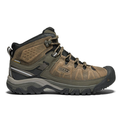 KEEN Men's, Targhee III Waterproof Mid Hiking Boots Bungee Cord/Black 11.5