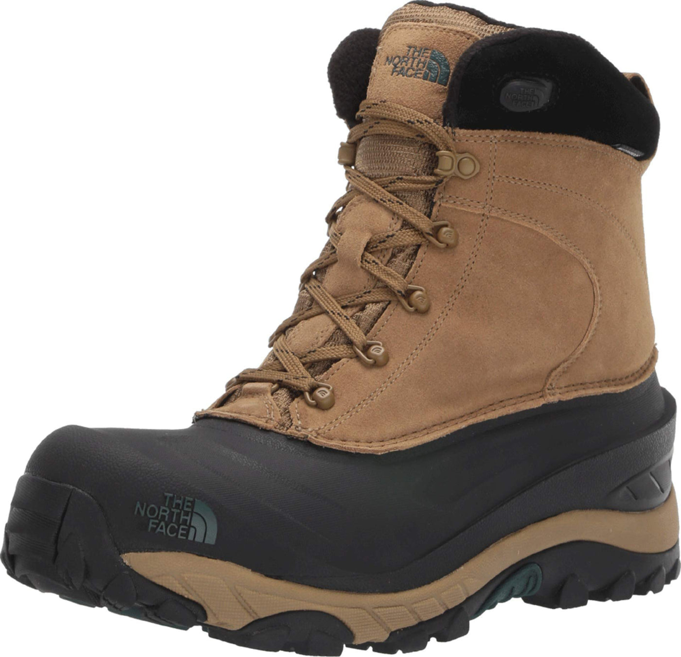 The North Face Men's Chilkat III Insulated Boot, British Khaki/TNF Black, 9 D