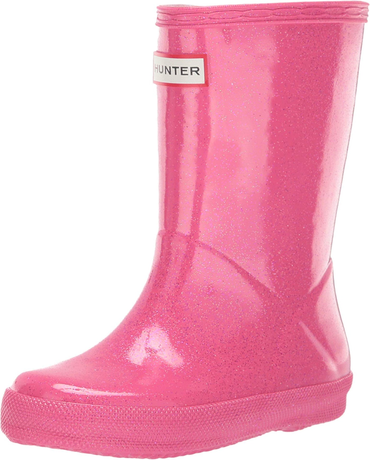 Hunter Kids Girl's First Classic Glitter Star Cloud (Toddler/Little Kid) Arcade Pink 11 Little Kid