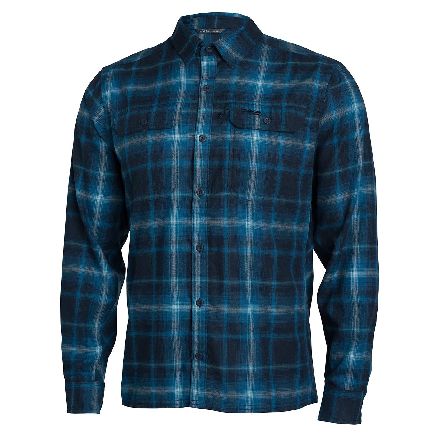 SITKA Gear Frontier Shirt Eclipse Plaid Small