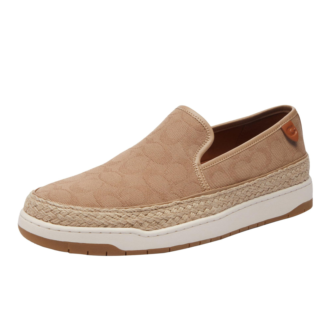 Coach Men's Miles Espadrille Loafer 9 Taupe