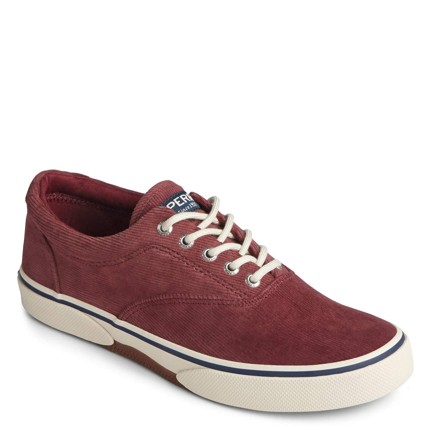 Sperry Men's, Halyard CVO Sneaker Burgundy Corduroy 13 M