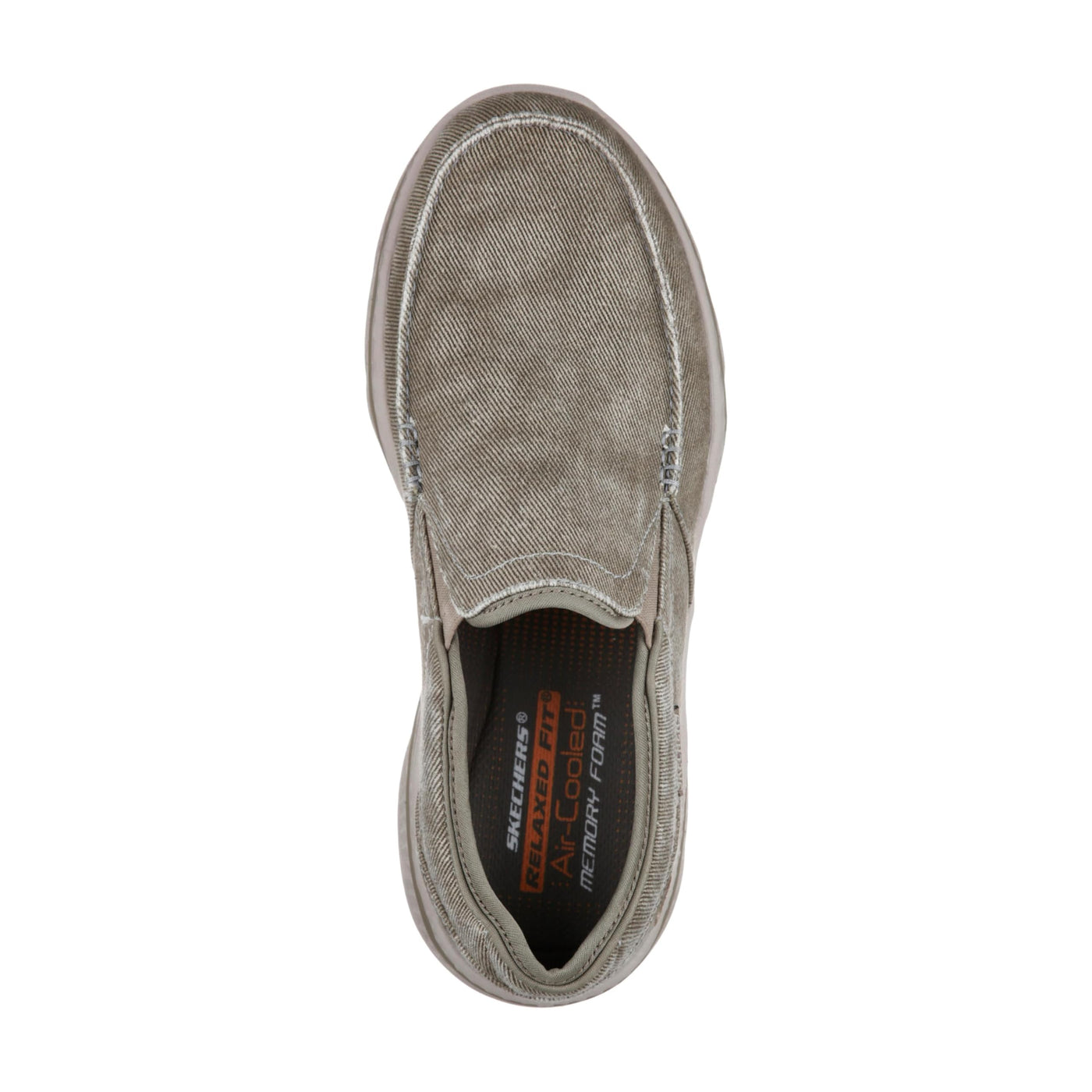 Skechers Men's Relaxed Fit-Creston-Moseco 9 X-Wide Taupe