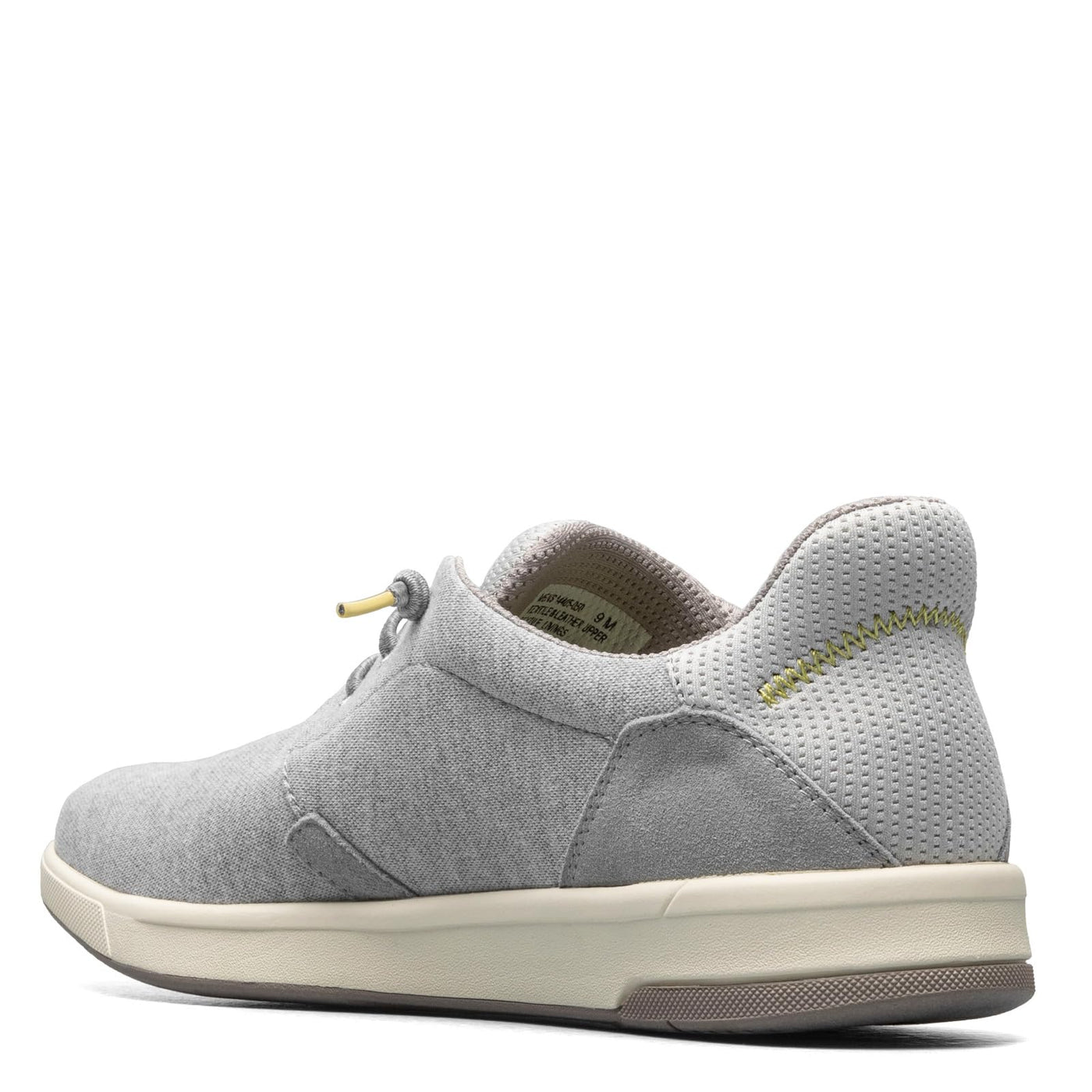 Florsheim Crossover Canvas Elastic Lace Slip-On Sneaker Light Gray Canvas 13 M (D)