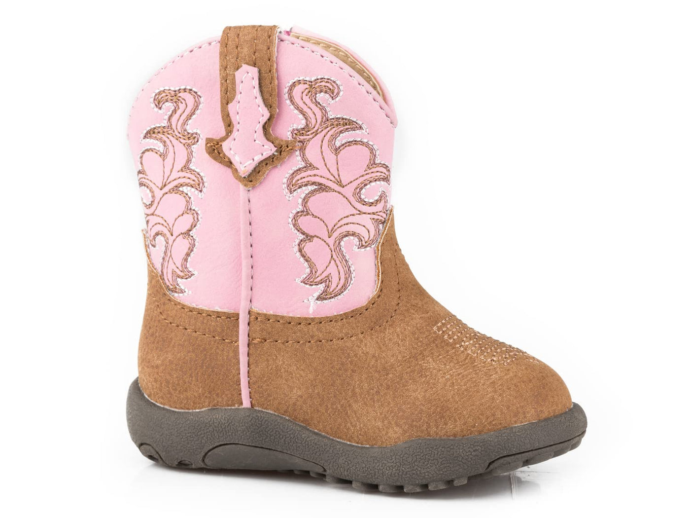 ROPER Unisex-Baby Blaze Western Boot Fashion Tan 2 Little Kid