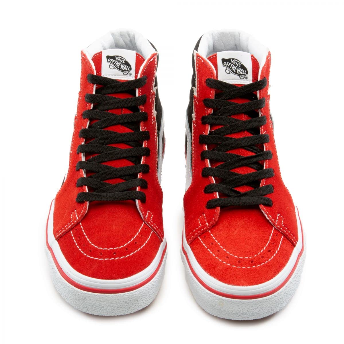 Vans US 7.5 Men's Hi-Top Trainers (Bolt) Racing Red/Black, 36 EU, Bolt Racing Red Black, 4.5