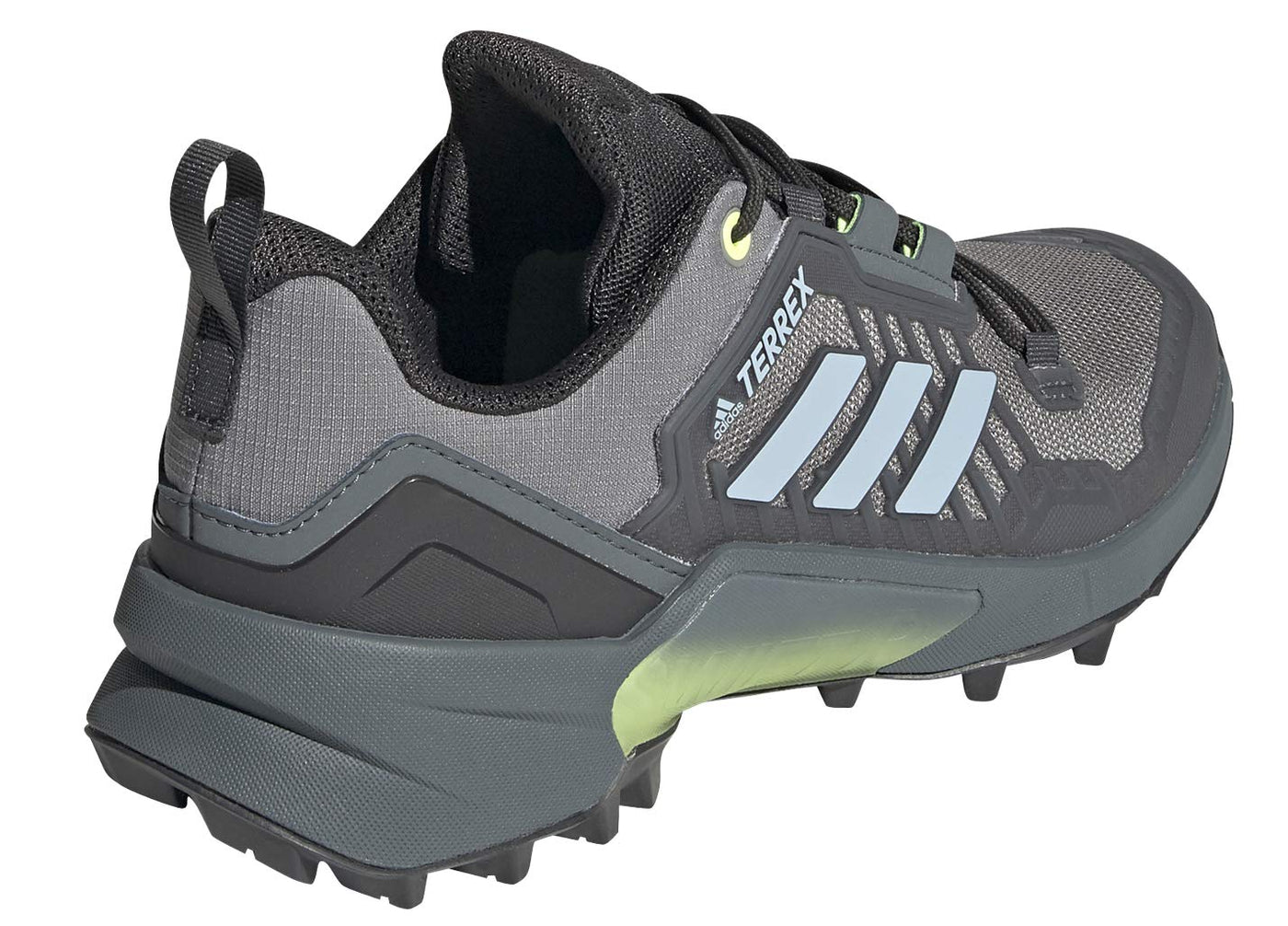 adidas Women's Terrex Swift R3 Hiking Shoe, Grey Three/Halo Blue/Hi-Res Yellow - 7