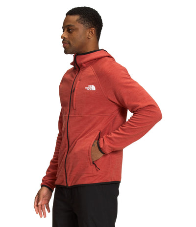 THE NORTH FACE Canyonlands Hooded Fleece Jacket - Men's Tandori Spice Red Heather, XL