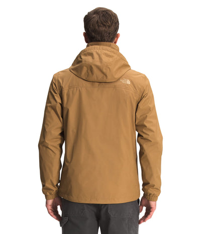 THE NORTH FACE Men's Resolve Waterproof Jacket, Utility Brown, Small