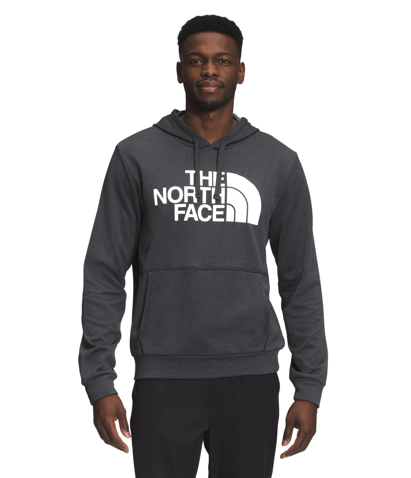 THE NORTH FACE Men's Exploration Fleece Pullover Hoodie, Asphalt Grey Heather, X-Large