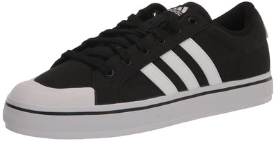 adidas Men's Bravada 2.0 Skate Shoe, Black/White/Black, 14