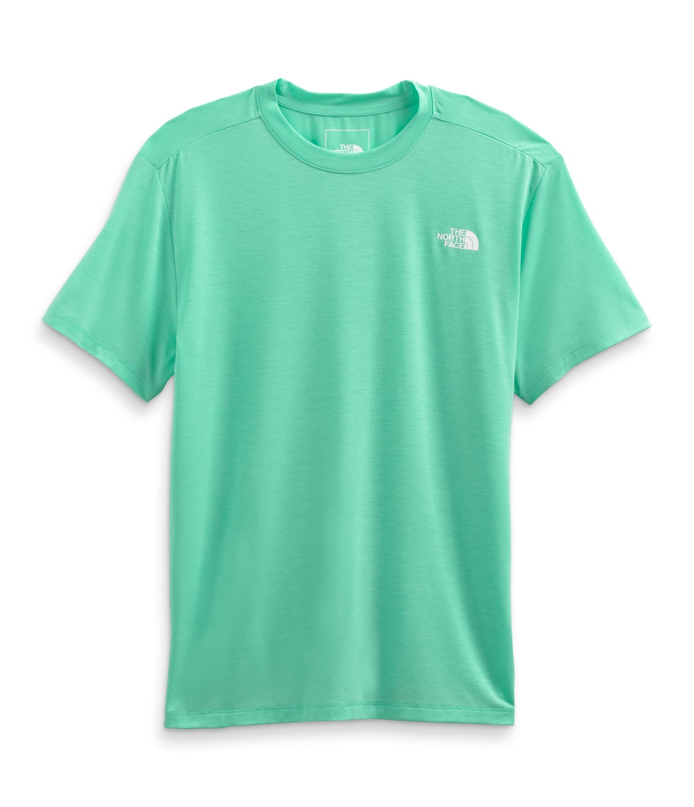 THE NORTH FACE Men's Short Sleeve Wander Tee, Spring Bud, Small