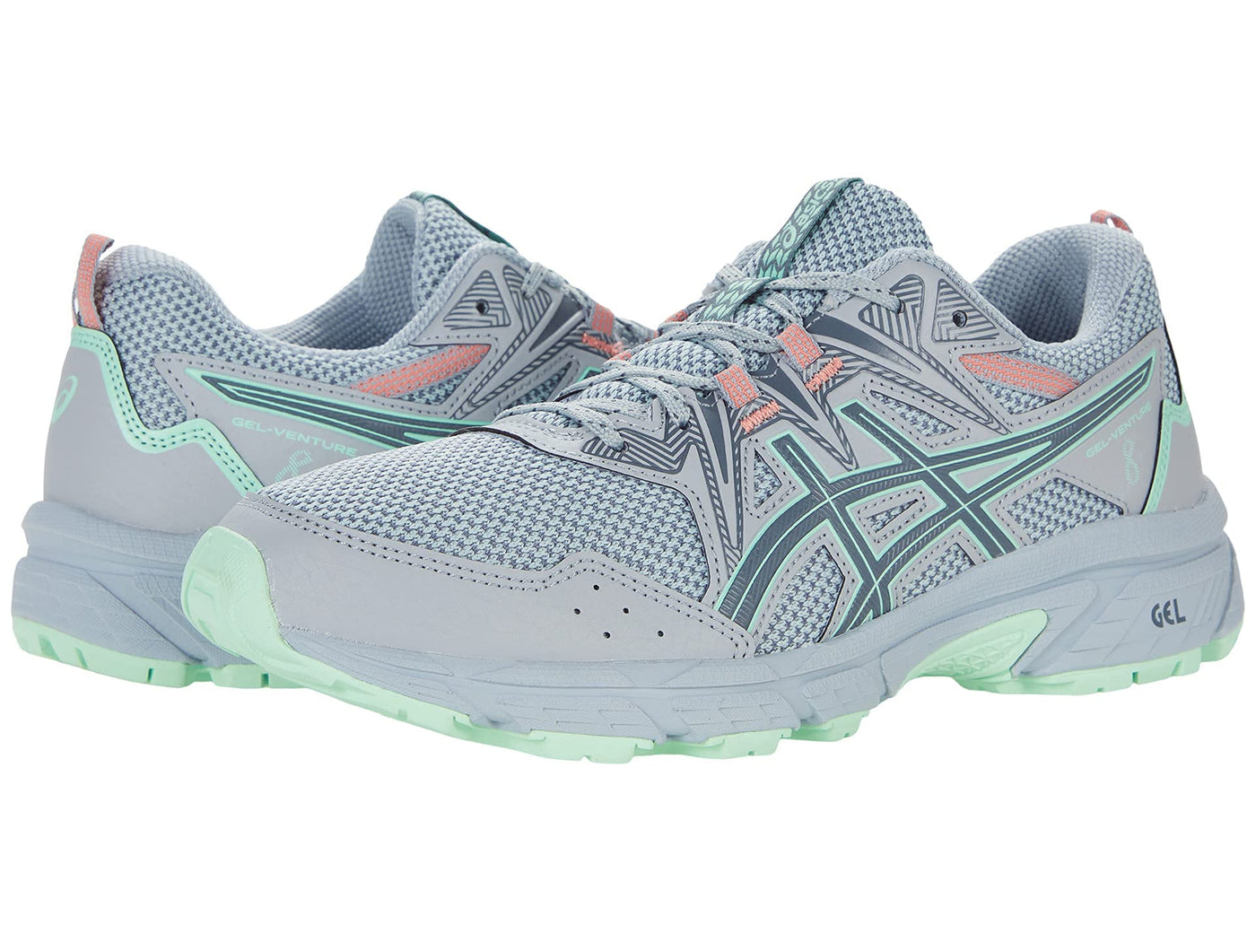 ASICS Gel-Venture 8 Piedmont Grey/Metropolis 5.5 D - Wide