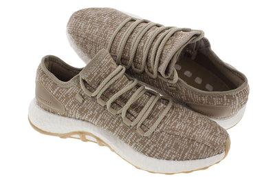 adidas Pureboost Men's Running Shoes Trace Khaki/Brown-White s81992 (12 D(M) US)