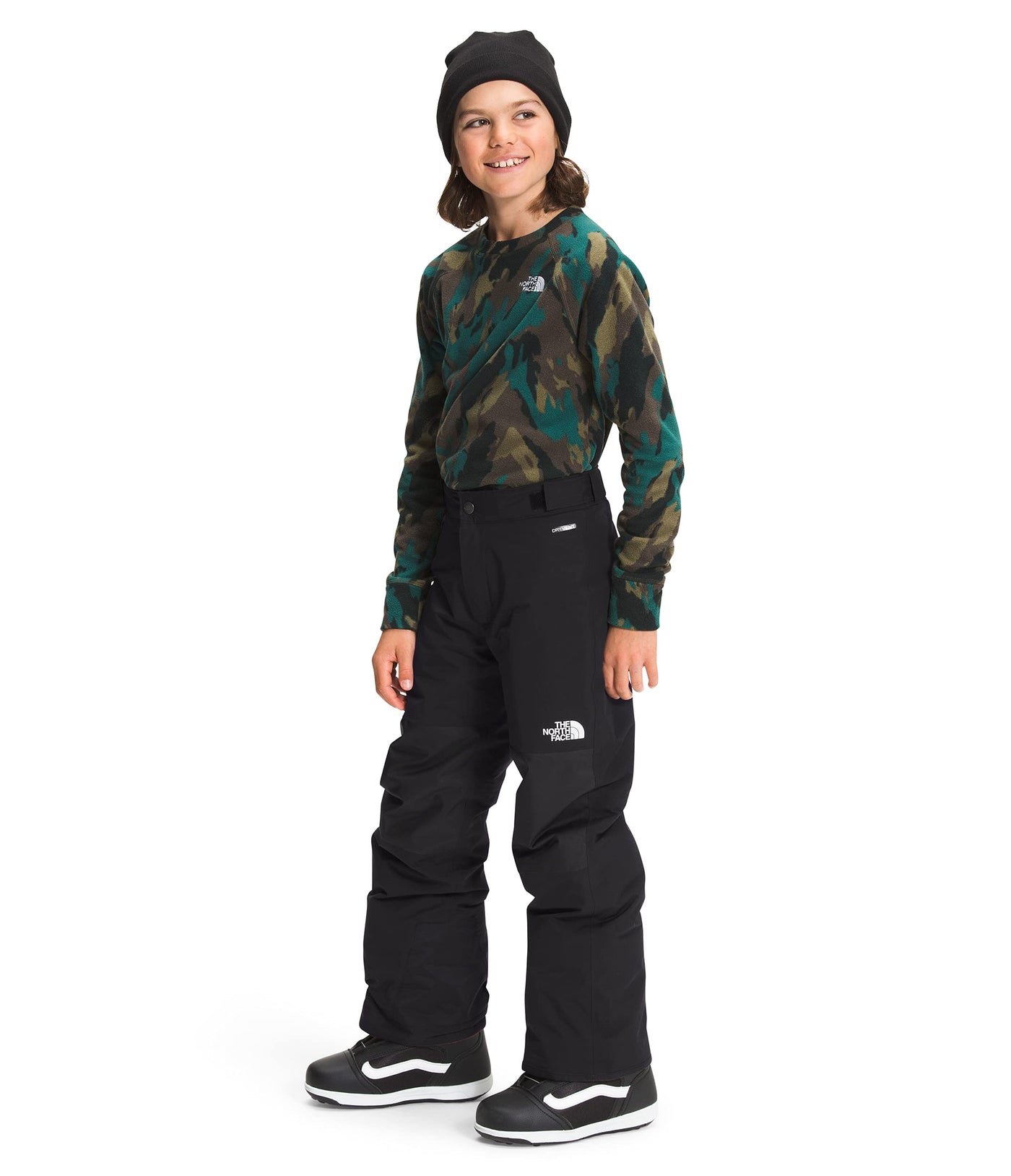 THE NORTH FACE Boys' Freedom Insulated Pant, TNF Black 1, X-Small